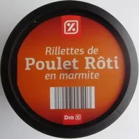 Rillettes de Poulet Rôti en marmite