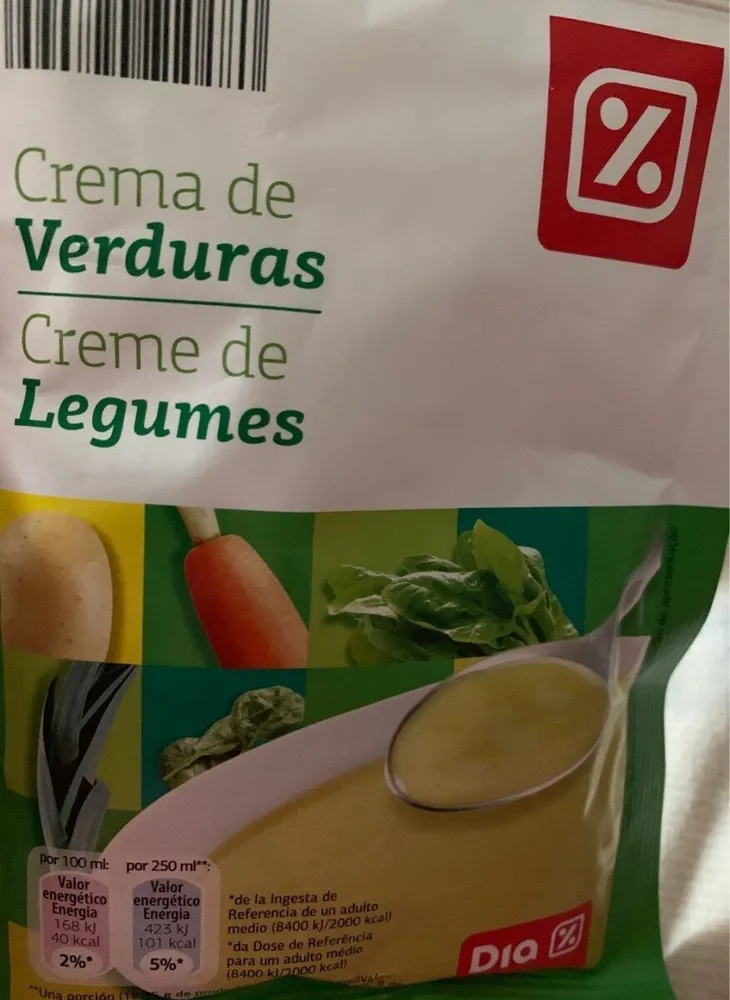Crema de verduras
