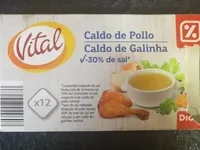 Pastillas de caldo de pollo