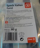 Speck italien fumé