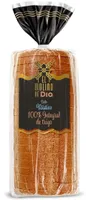 Pan de molde estilo rústico integral