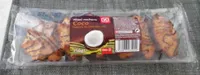 Maxi rochers Coco Nappés de Chocolat Noir