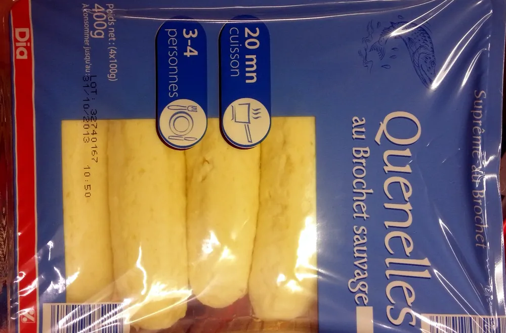 Quenelles au brochet sauvage