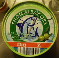 Thon Albacore (à l'huile d'olive vierge extra)