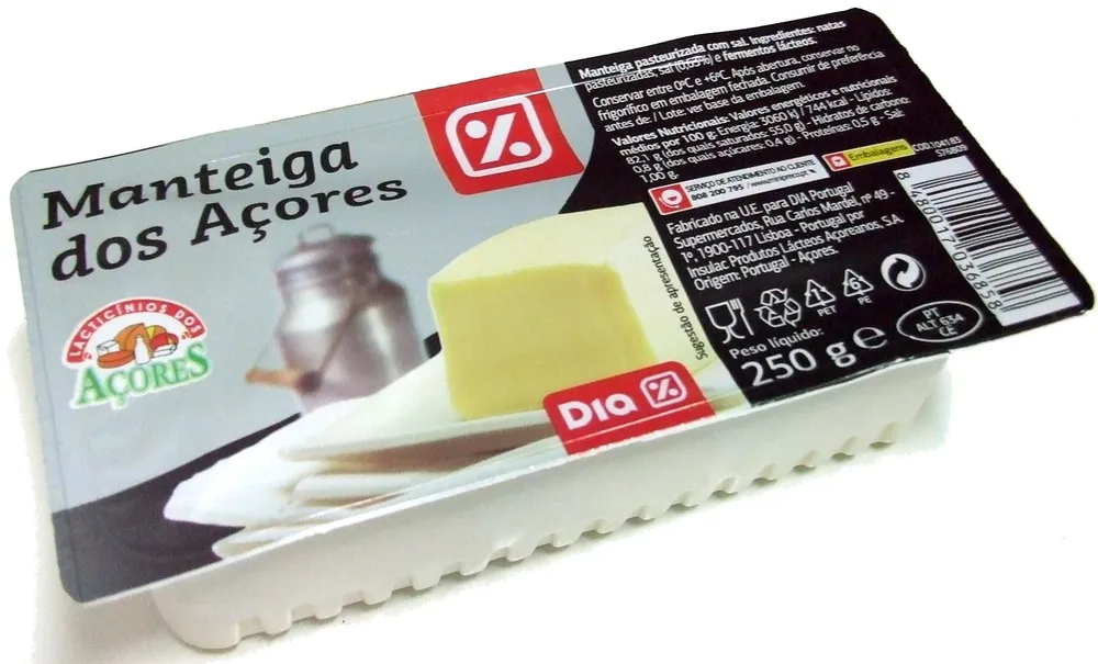 Manteiga dos Açores com Sal