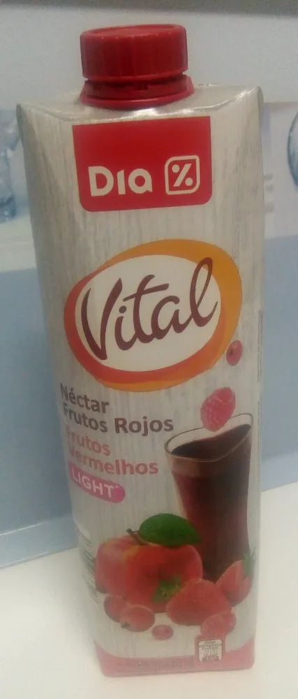 Néctar, Frutos Vermelhos, Light*