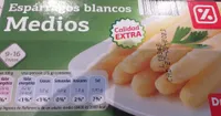 Espárragos blancos medios