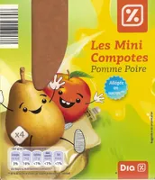 Les mini compotes Pomme Poire