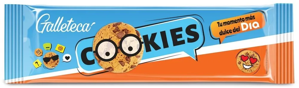 Cookies con trozos de chocolate