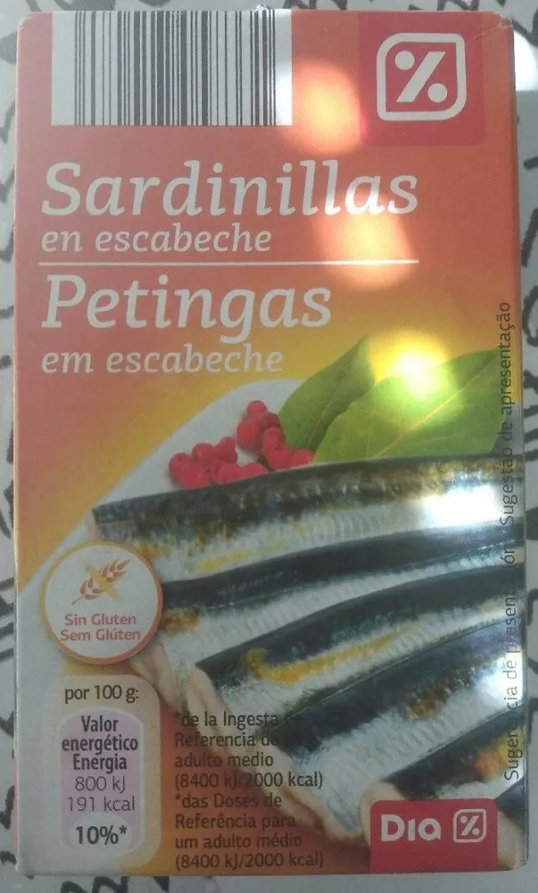 Sardinas en escabeche