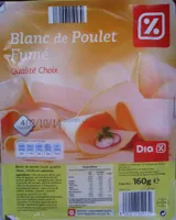 Blanc de Poulet Fumé (Qualité Choix) 4 Tranches