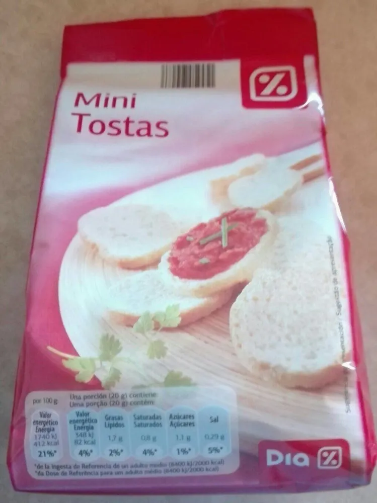 Mini Tostas Dia