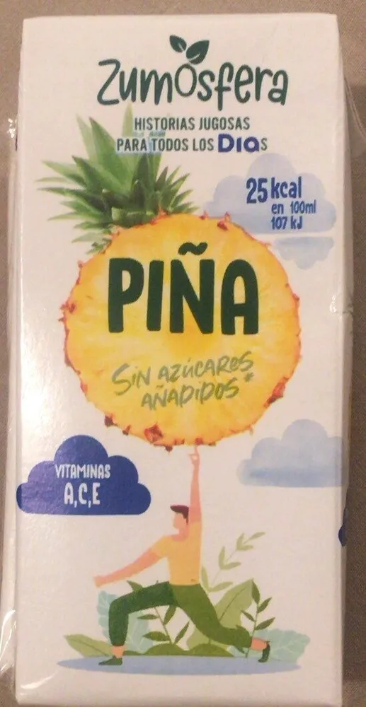 Zumo de piña