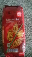 Macarrón rayado
