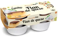 Delicious flan de queso