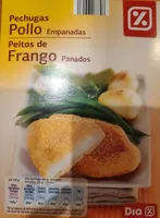 Pechugas de pollo empanadas