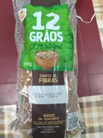 Pão de forma com 12 grãos