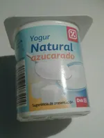 Yogur natural azucarado
