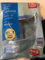 Gamba pelada cruda