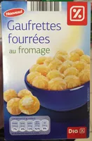 Gaufrettes fourrées au fromage