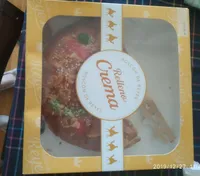Roscón de reyes relleno de crema