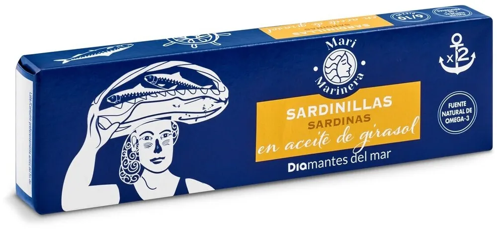 Sardinillas en aceite de girasol