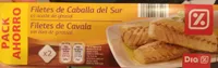 Filetes de caballa del sur