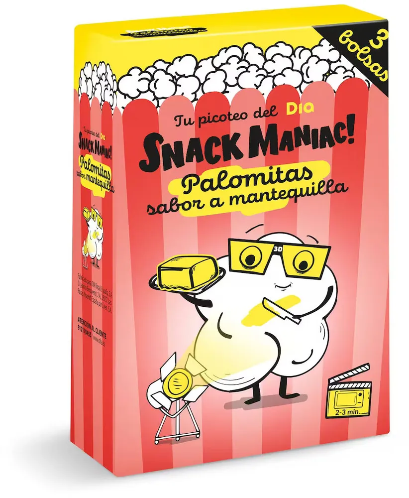 Palomitas sabor mantequilla