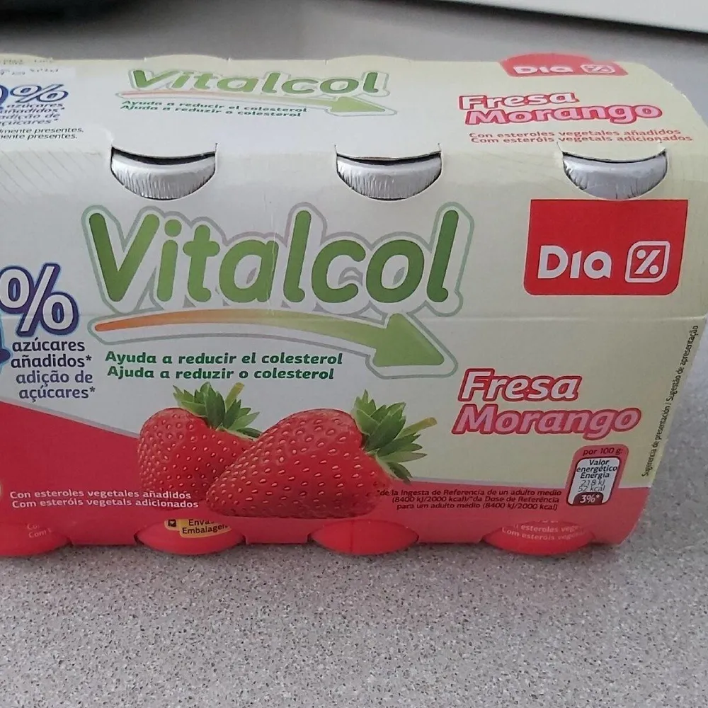 Vitalcol fresa 0%