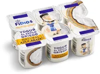 Yogur griego natural azucarado