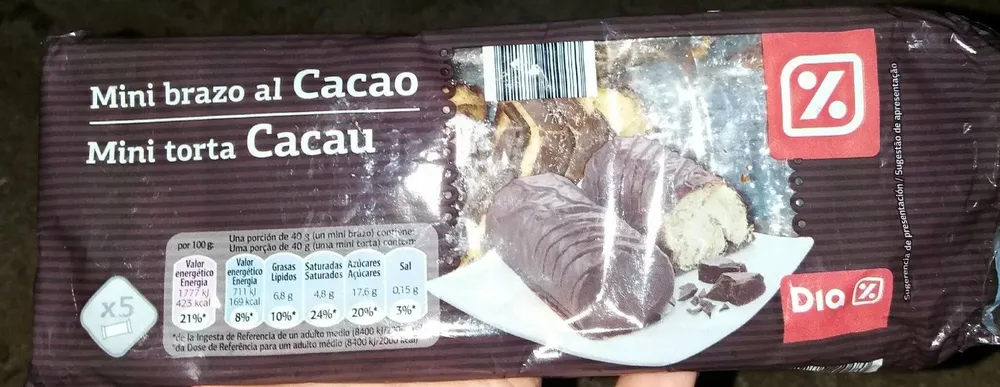 Mini brazo al cacao