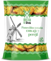 Pan tostado con ajo, perejil y AOVE