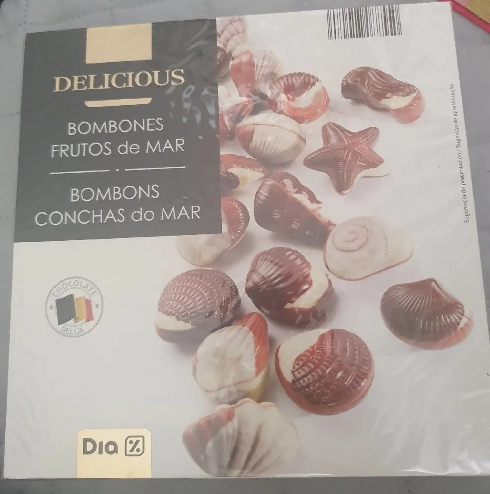 Bombones frutos de mar