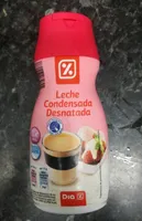 Leche condensada desnatada