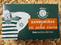 Zamburiñas en salsa vieira