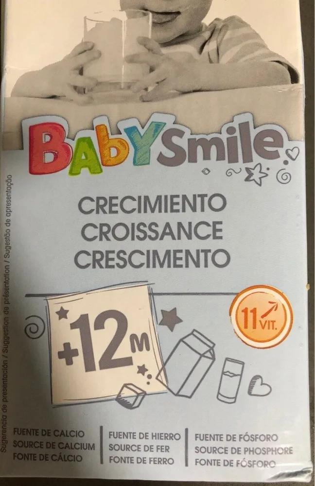 Leche Baby smile crecimiento