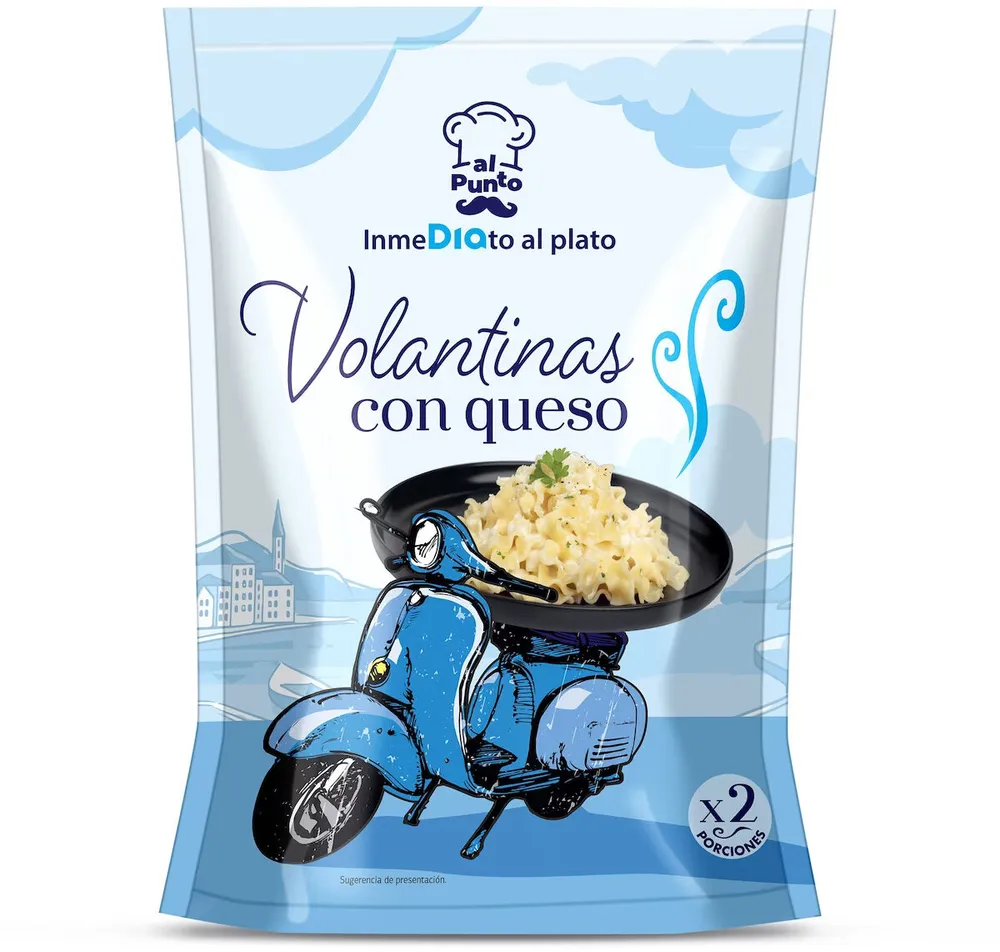 Volantinas parmesana