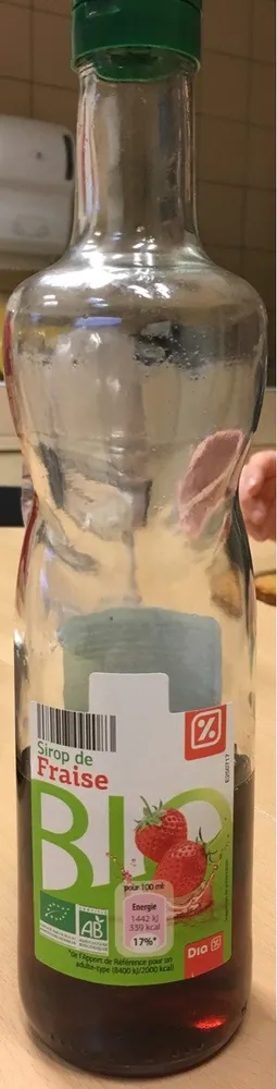 Sirop de fraise