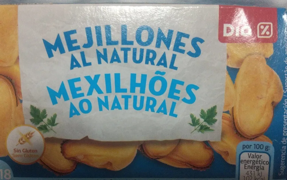 Mejillones al natural