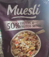 Muesli 50%frutas y frutos secos