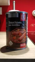Saucisses aux lentilles