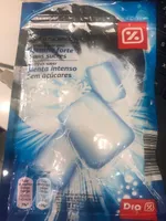 Chicles sabor menta fuerte