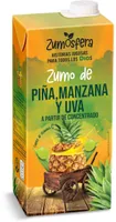 Zumo de piña, manzana y uva