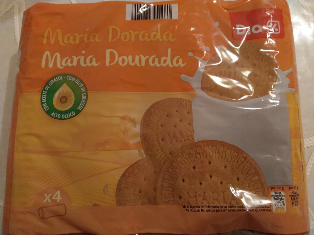 Galleta maría dorada