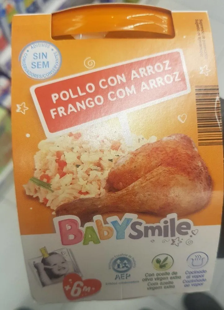 Potito pollo/arroz