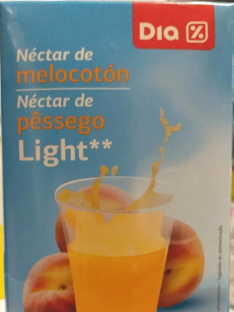Néctar de melocotón light