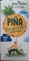Zumo de piña sin azúcares añadidos