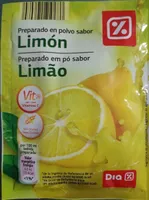 Preparado en polvo sabor limón
