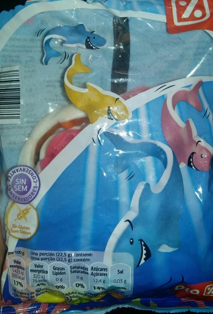 Requins bonbons