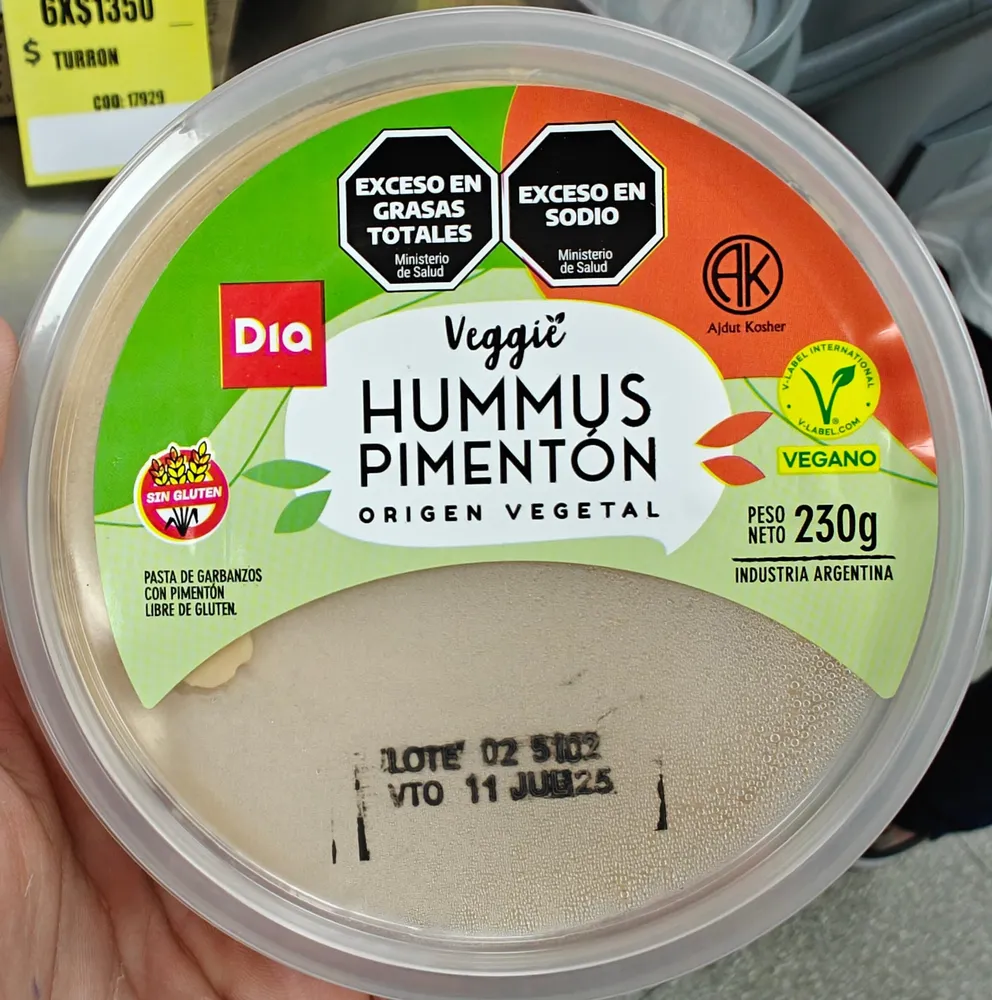 Humus Pimenton